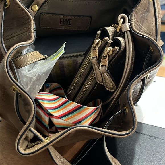 lightly used small Frye backpack main image 6